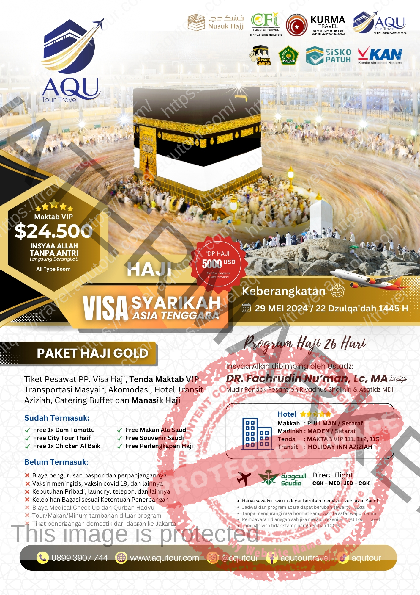 Paket Haji Syarikah Gold
